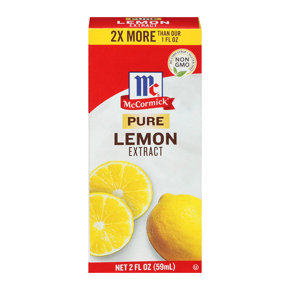 McCormick Pure Lemon Extract, 2 Oz
