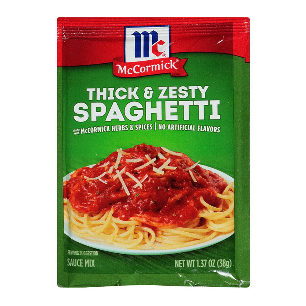 McCormick Thick & Zesty Spaghetti Sauce Mix, 1.37 oz