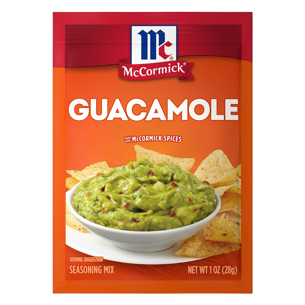 McCormick Guacamole Seasoning Mix Easy Blend for Fresh Flavorful Dip 1Oz (28g)