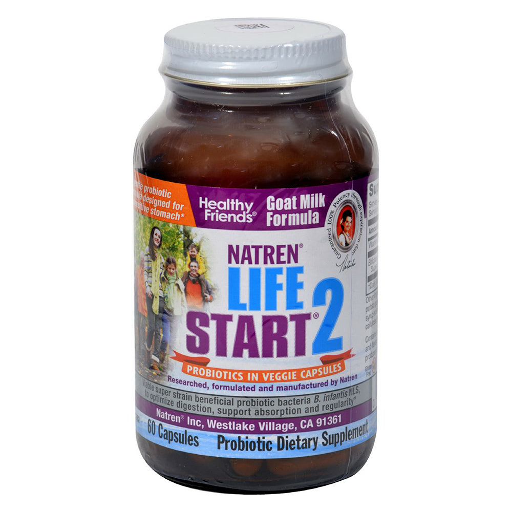 Natren Life Start 2 Probiotics For Adults Vegetarian Capsules, 60 Ea
