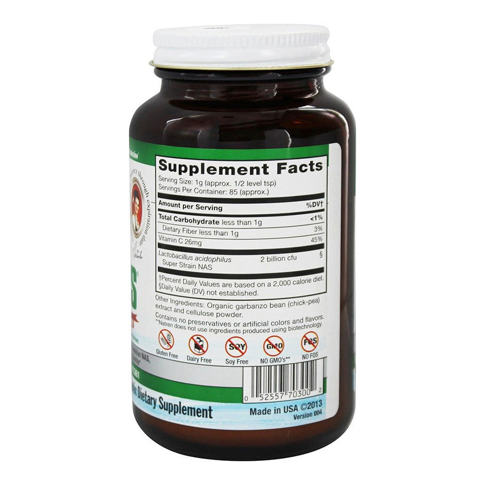 Natren Mega Dophilus Probiotic Dairy Free Powder, 3 Oz