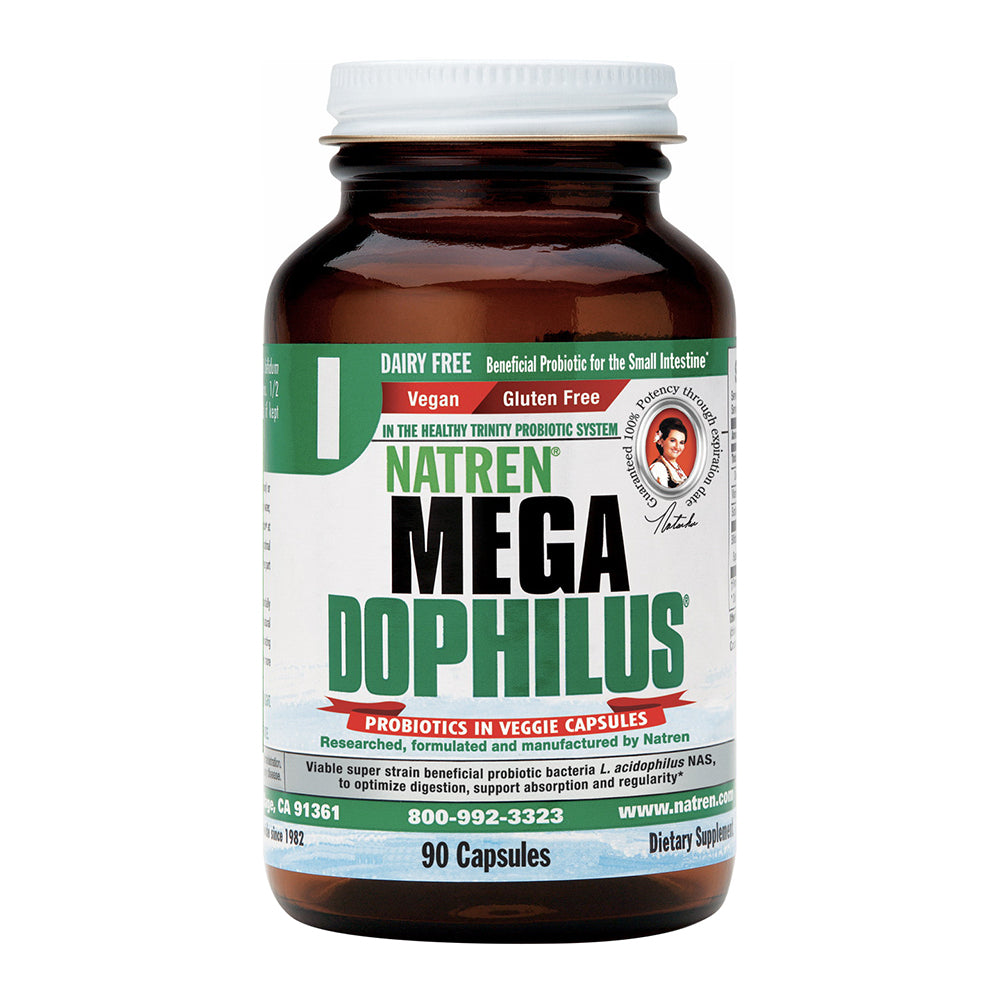 Natren Megadophilus Dairy Free Capsules, 90 Ea