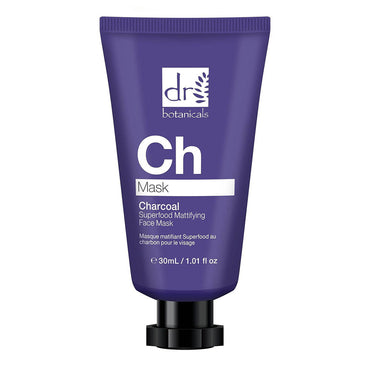 Dr Botanicals Charcoal Superfood Mattifying Face Mask, 1.01 Oz