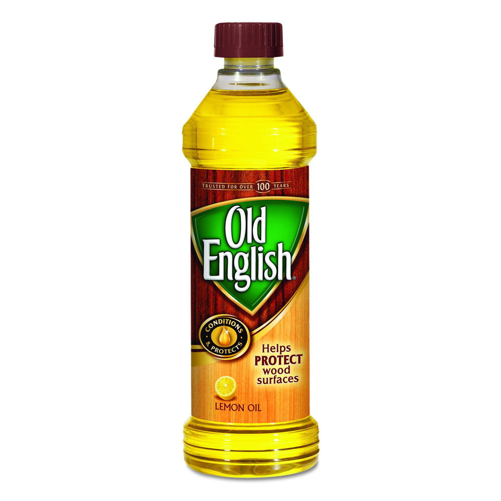 Old English Wood Conditioner and Cleaner, Lemon Oil, 16 Oz