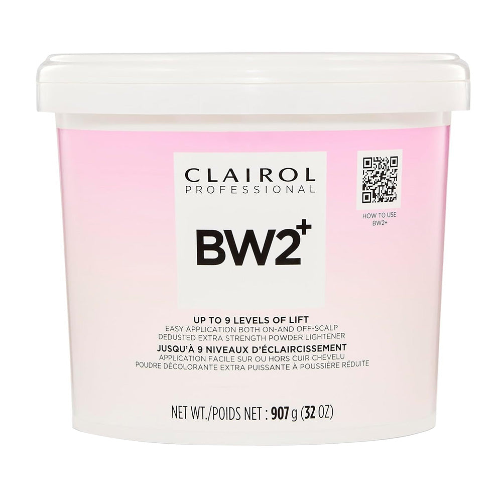 Clairol Professional BW2 Plus Extra Strength Hair Lightener Powder for Maximum Lift 32Oz (907g)