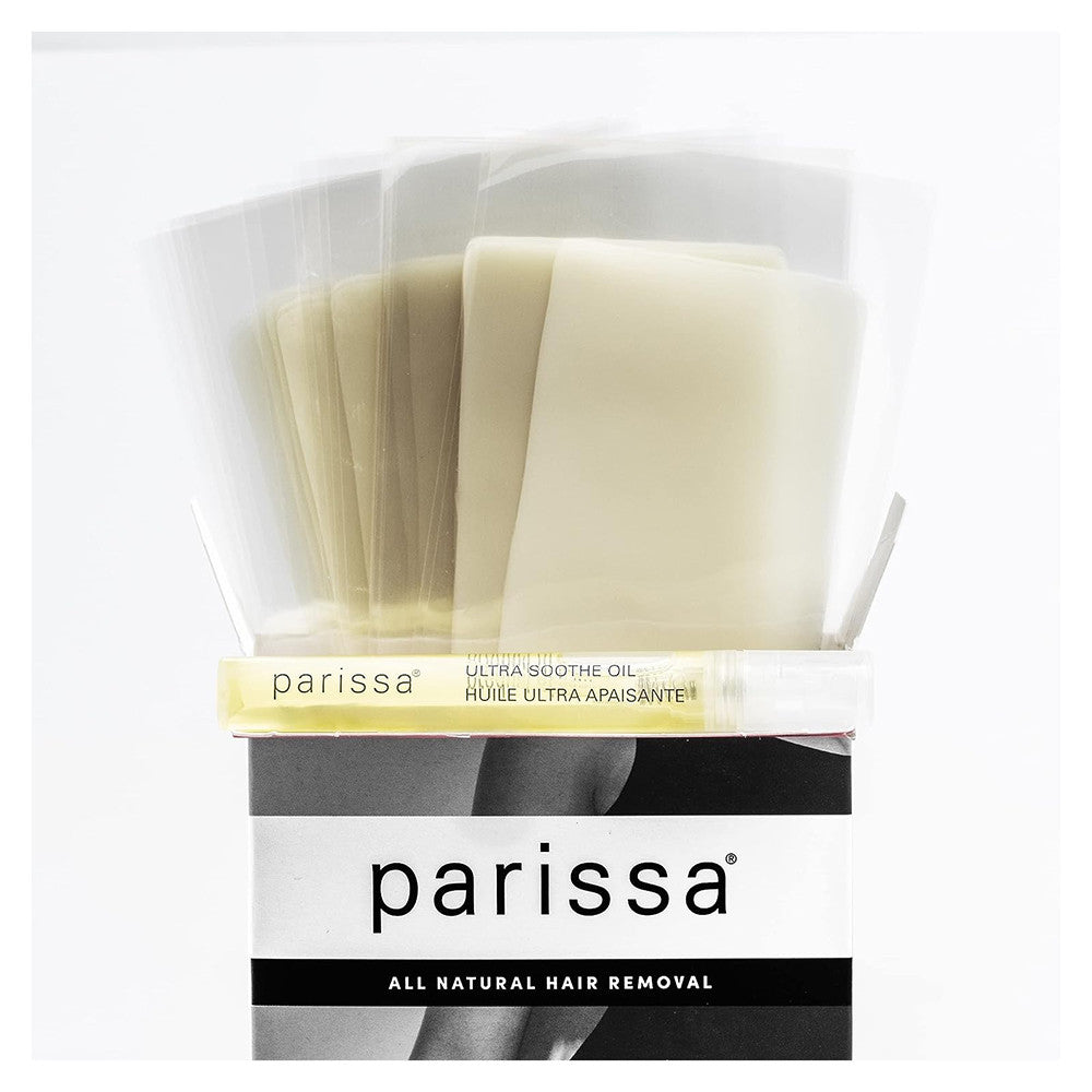 Parissa Legs and Body Wax Strips, Quick and Easy Hair Removal, 24 Ea