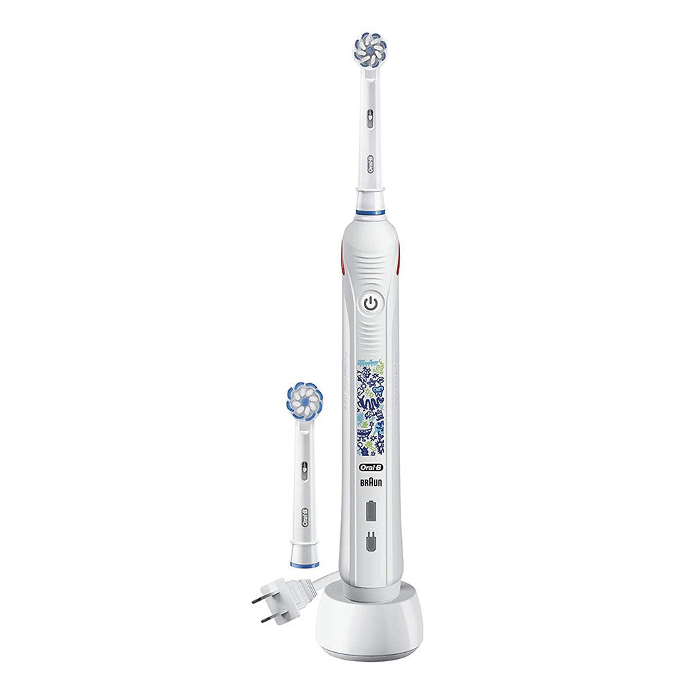 Oral B Kids Electric Toothbrush With Coaching Pressure Sensor and Timer, 1 Ea