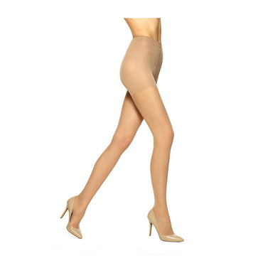 No Nonsense Silk Indulgence Control Top, B Size Beige Mist, 1 Ea