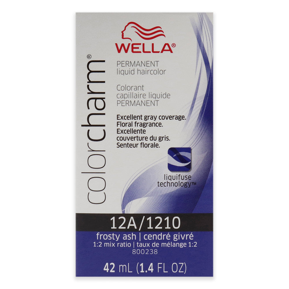 Wella Color Charm Liquid Permanent Hair Color, 12A by 1210 Frosty Ash, 1.4 Oz