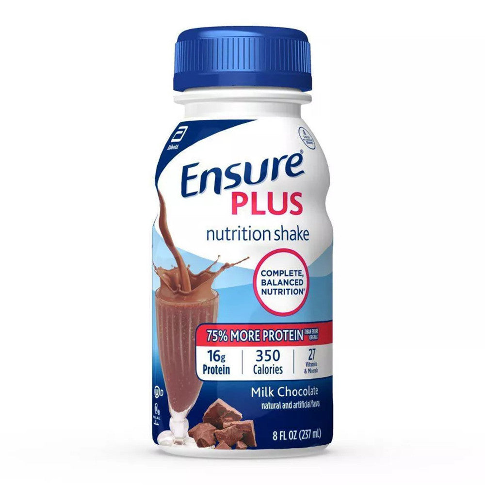 Ensure Plus Nutrition Shake, Milk Chocolate Pack Of 6,237 Ml