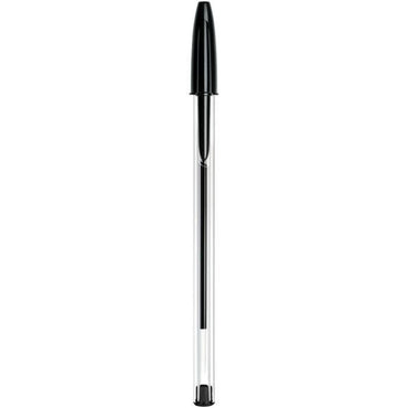 BIC Cristal Xtra Smooth Ball Pens, Medium Point (1.0mm), Black, 2 Ct