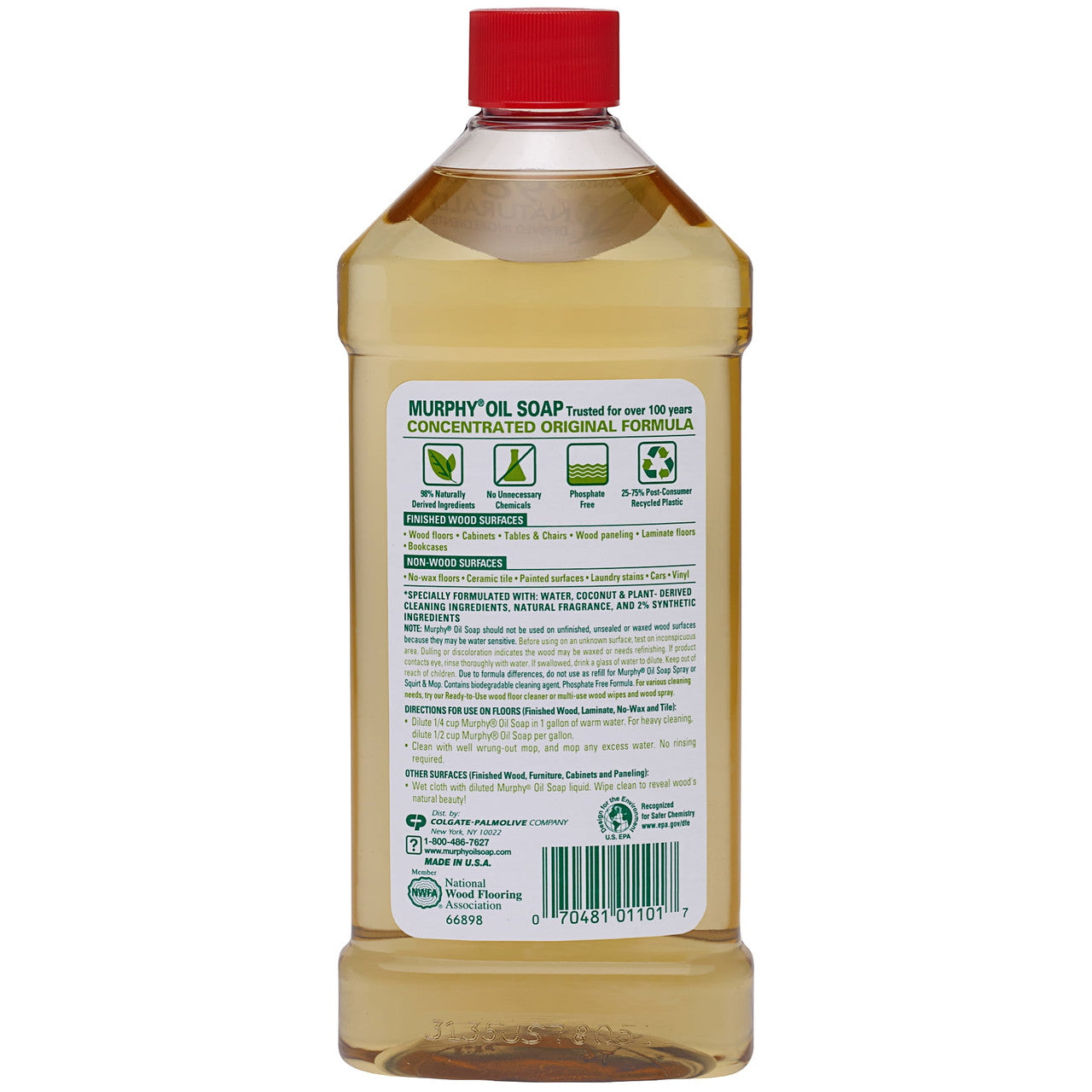 Murphy Oil Household Cleansing Soap, Original Formula, 16 Oz