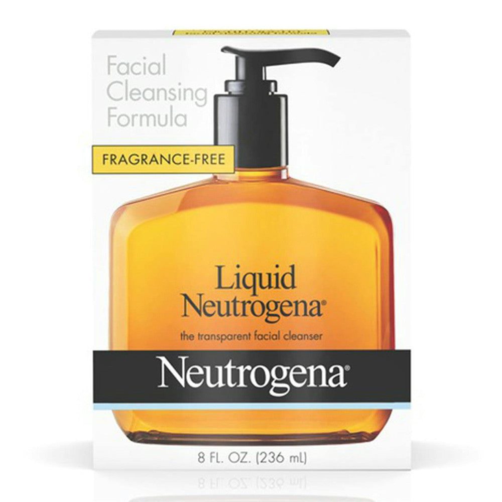 Neutrogena Liquid Mild Gentle Facial Cleanser, Fragrance Free, 8 Oz