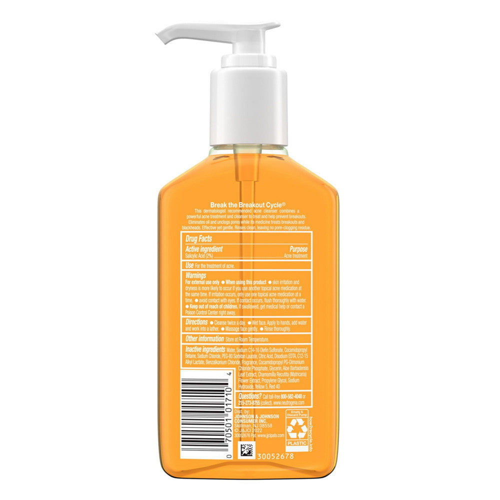 Neutrogena Oil-Free Acne Wash - 6 Oz