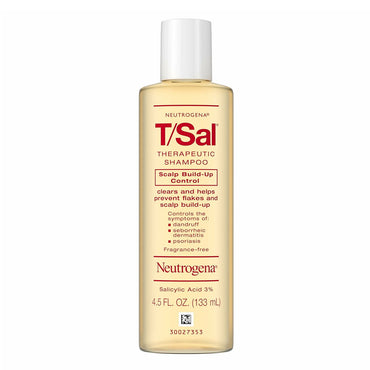 Neutrogena T/Sal Therapeutic Shampoo, Scalp Build-Up Control, 4.5 oz