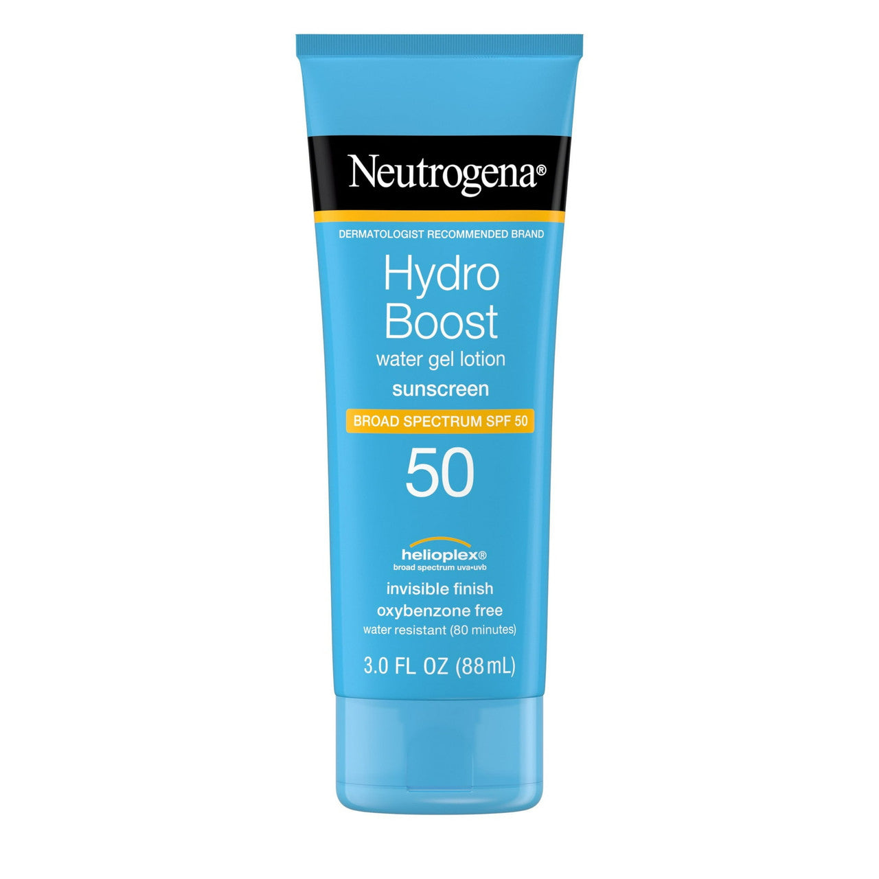 Neutrogena Hydro Boost Water Gel Sunscreen Lotion, SPF 50, 3 Oz