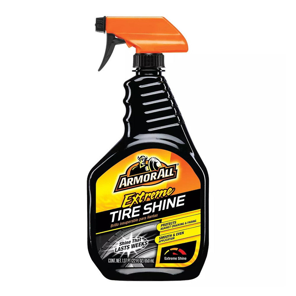 Armor All Extreme Tire Shine, Protects Against Cracking and Fading, 22 Oz