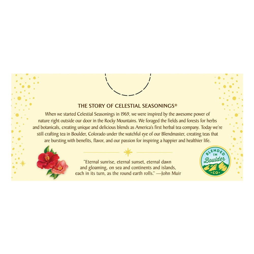 Celestial Seasonings Caffeine Free Red Zinger Natural Herb Tea, 20 Bags