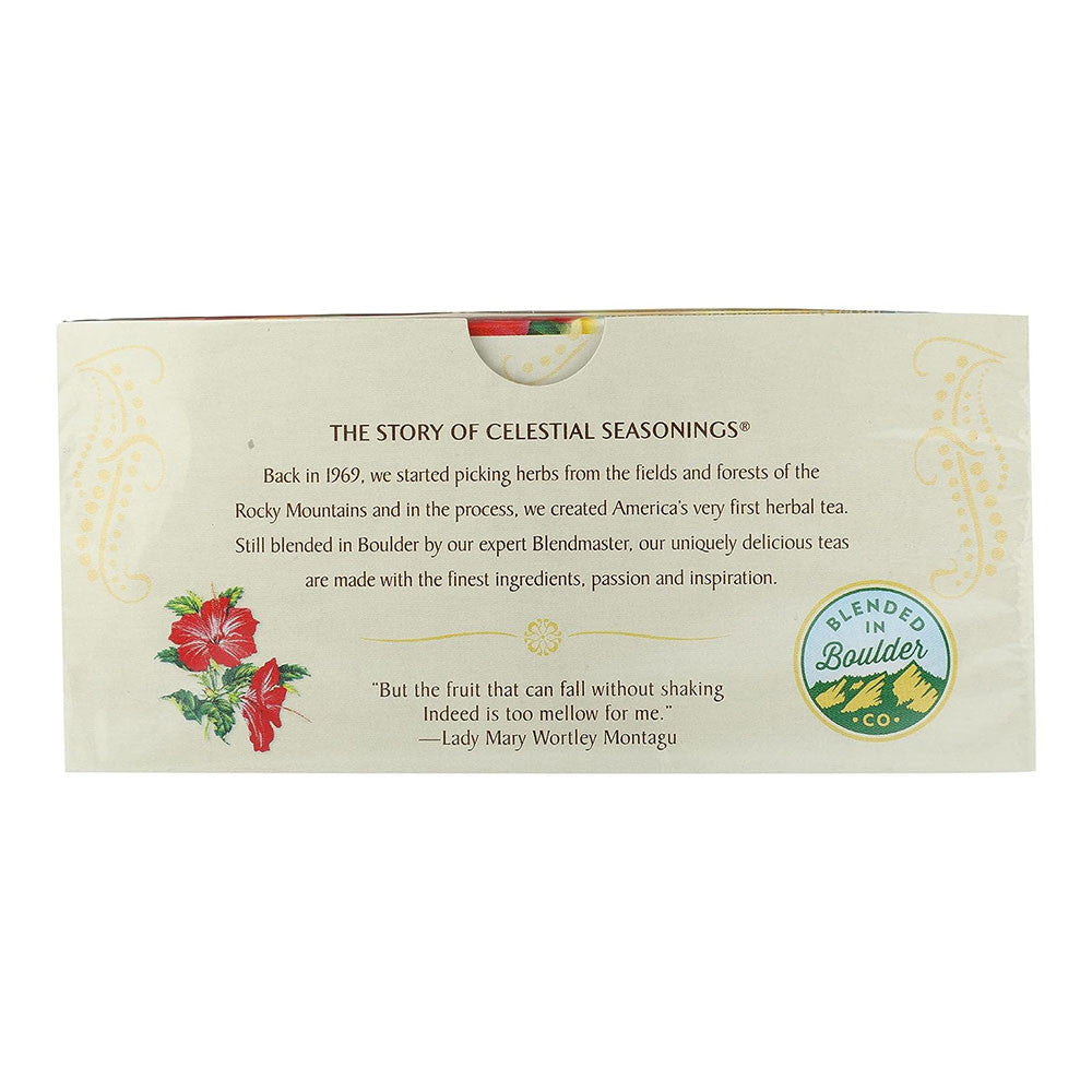 Celestial Seasonings Lemon Zinger Caffeine Free Natural Herb Tea, 20 Bags