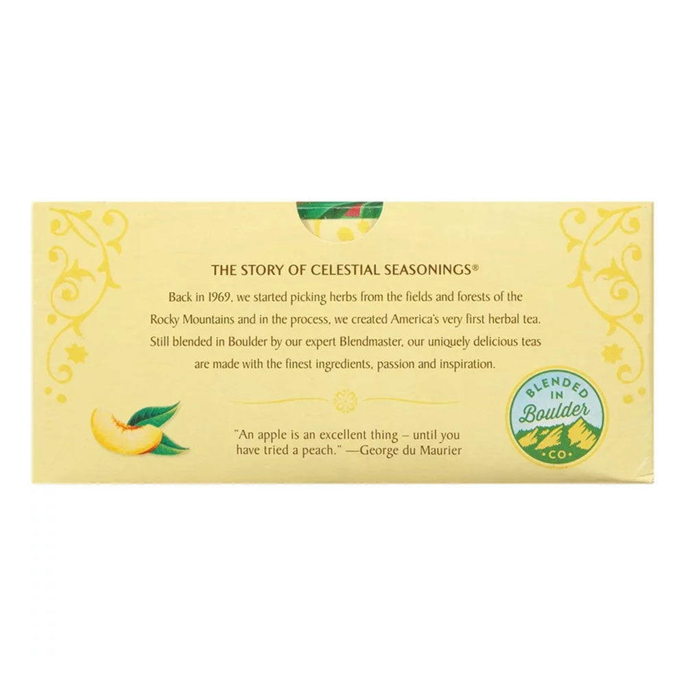 Celestial Seasonings Herbal Tea, Country Peach Passion, 20 Tea Bags