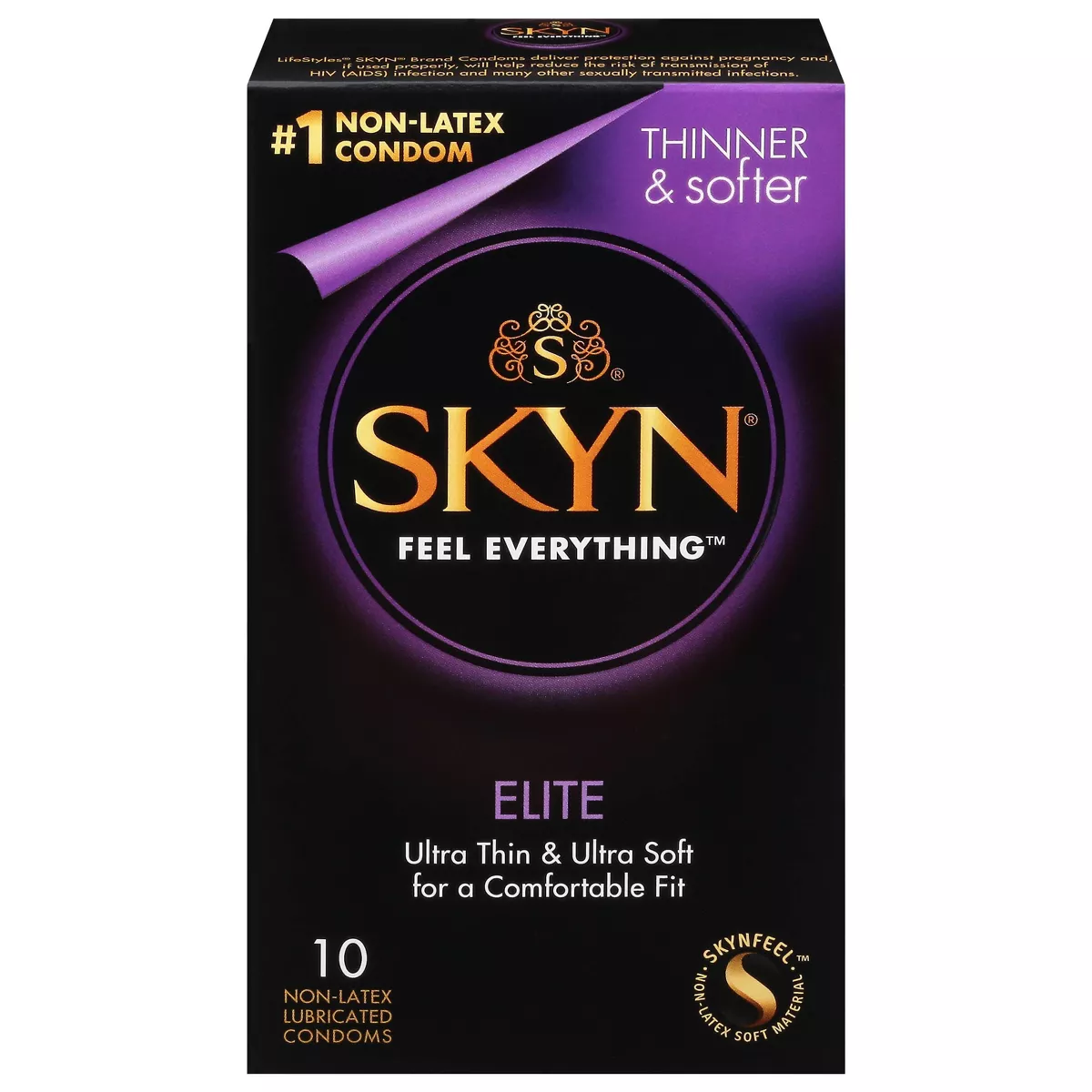 Lifestyles Skyn Elite Ultra Thin Condoms - 10 ea