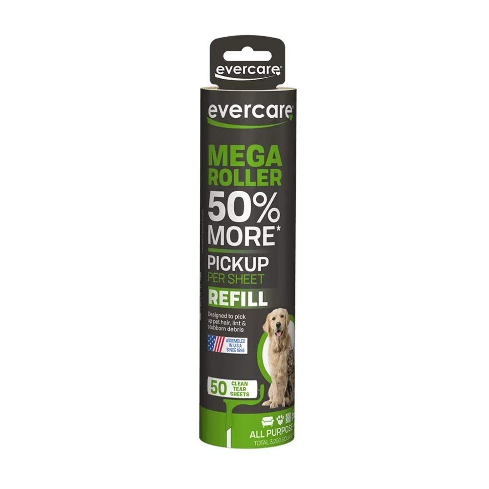 Evercare Home Mega Extreme Stick Refill Sheets, Large, 50 Ea