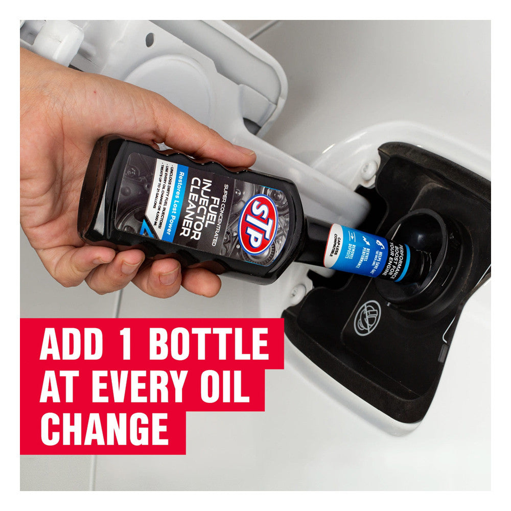 STP Super Concentrated Fuel Injector Cleaner, 5.25 Oz