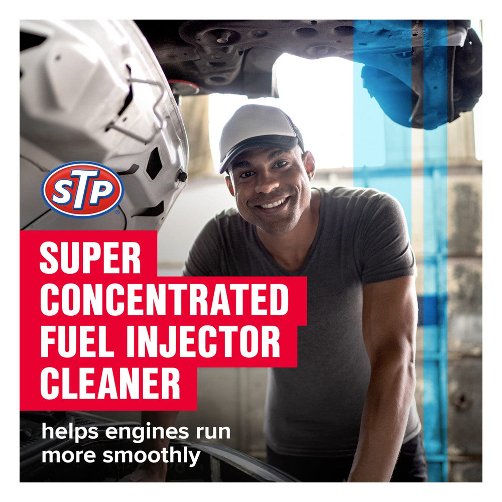 STP Super Concentrated Fuel Injector Cleaner, 5.25 Oz