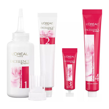 Loreal Excellence Triple Protection Hair Color Creme, 5 Medium Brown, 1 Ea