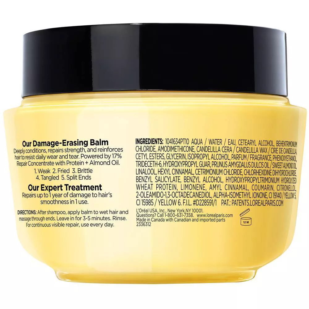 Loreal Paris Advanced Haircare Total Repair 5 Damage Erasing Balm, 8.5 Oz