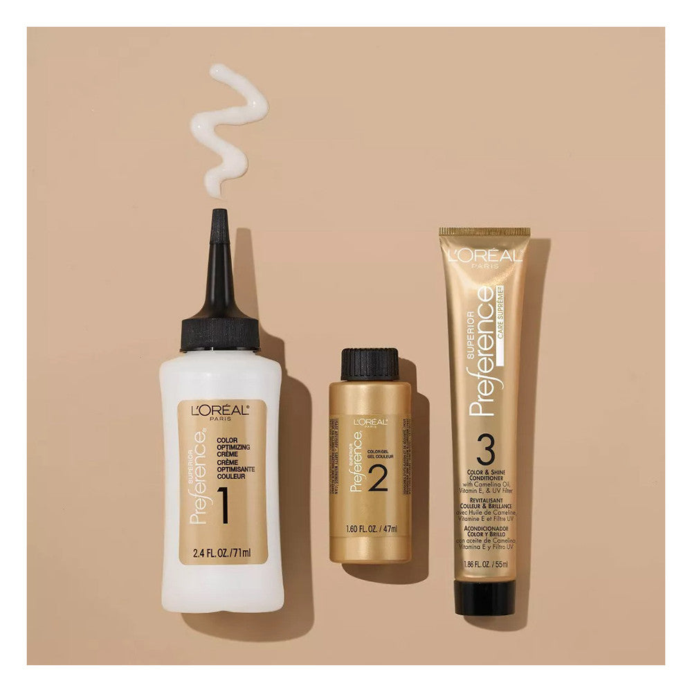 Loreal Superior Preference Les Blondissimes Hair Color, Lb02 Extra Light Natural Blonde, 1 Ea