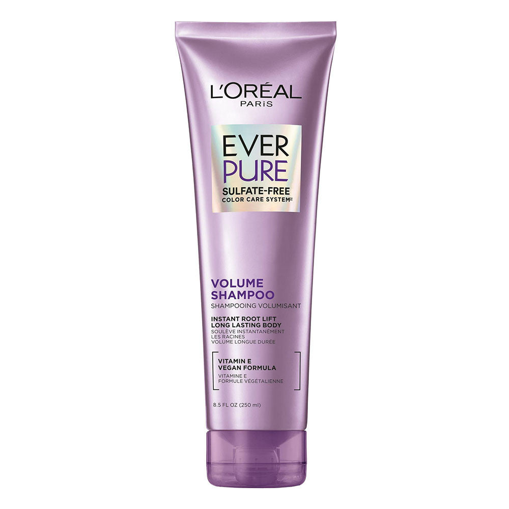 LOreal Paris EverPure Sulfate Free Volume Shampoo, Lotus, 8.5 Oz