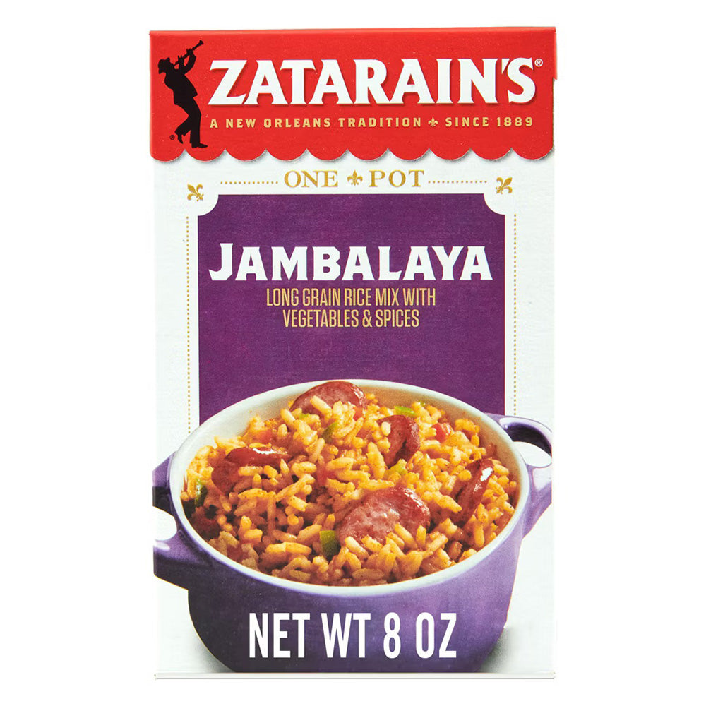 Zatarains Jambalaya Rice Mix with Vegetables and Spices 8Oz
