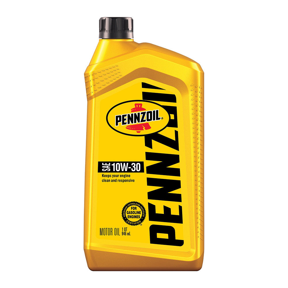 Pennzoil SAE 10W-30 Motor Oil for Gasoline Engine 1-Quart