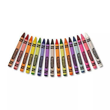 Crayola Nontoxic Crayons, 16 Ea