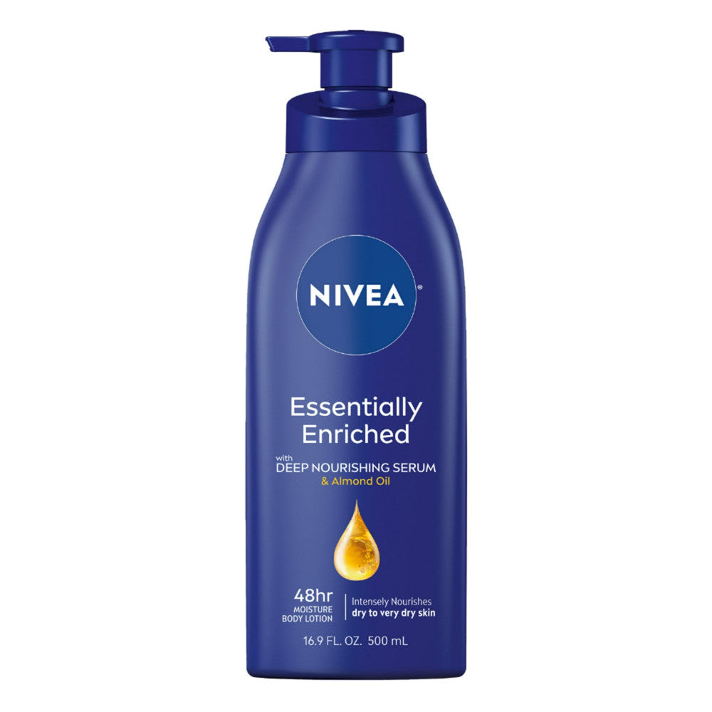Nivea Essentially Enriched Body Lotion, Dry To Very Dry Skin 16.9 Oz