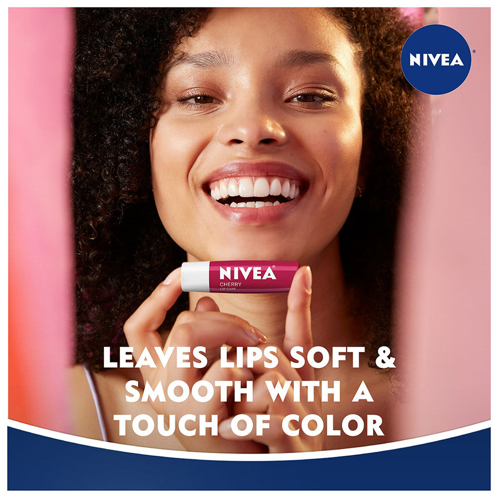 Nivea Cherry Lip Care, 0.17 Oz