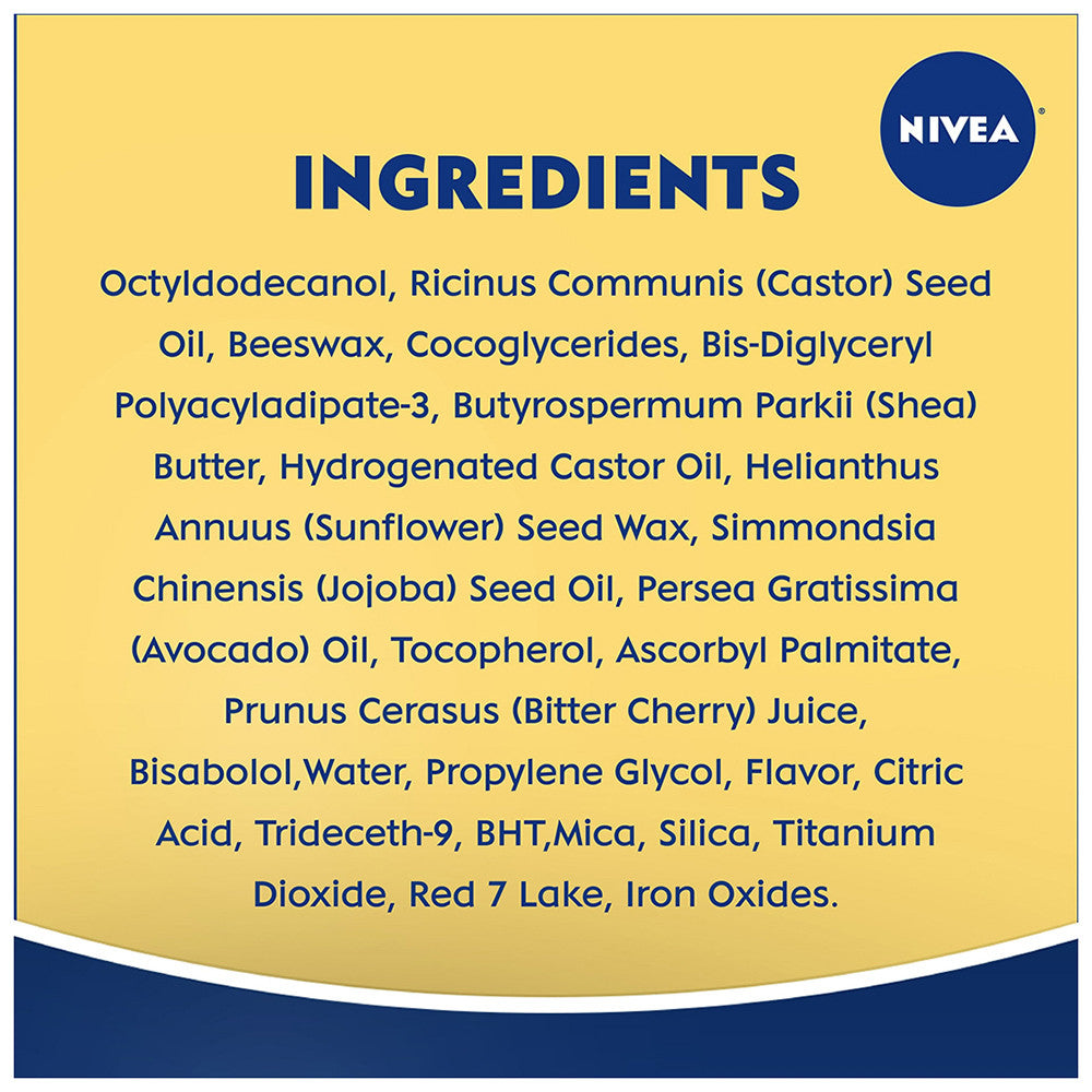 Nivea Cherry Lip Care, 0.17 Oz