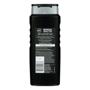 Nivea Men Deep Clean Body Wash Rock Salts, Clean, 16.9 Oz