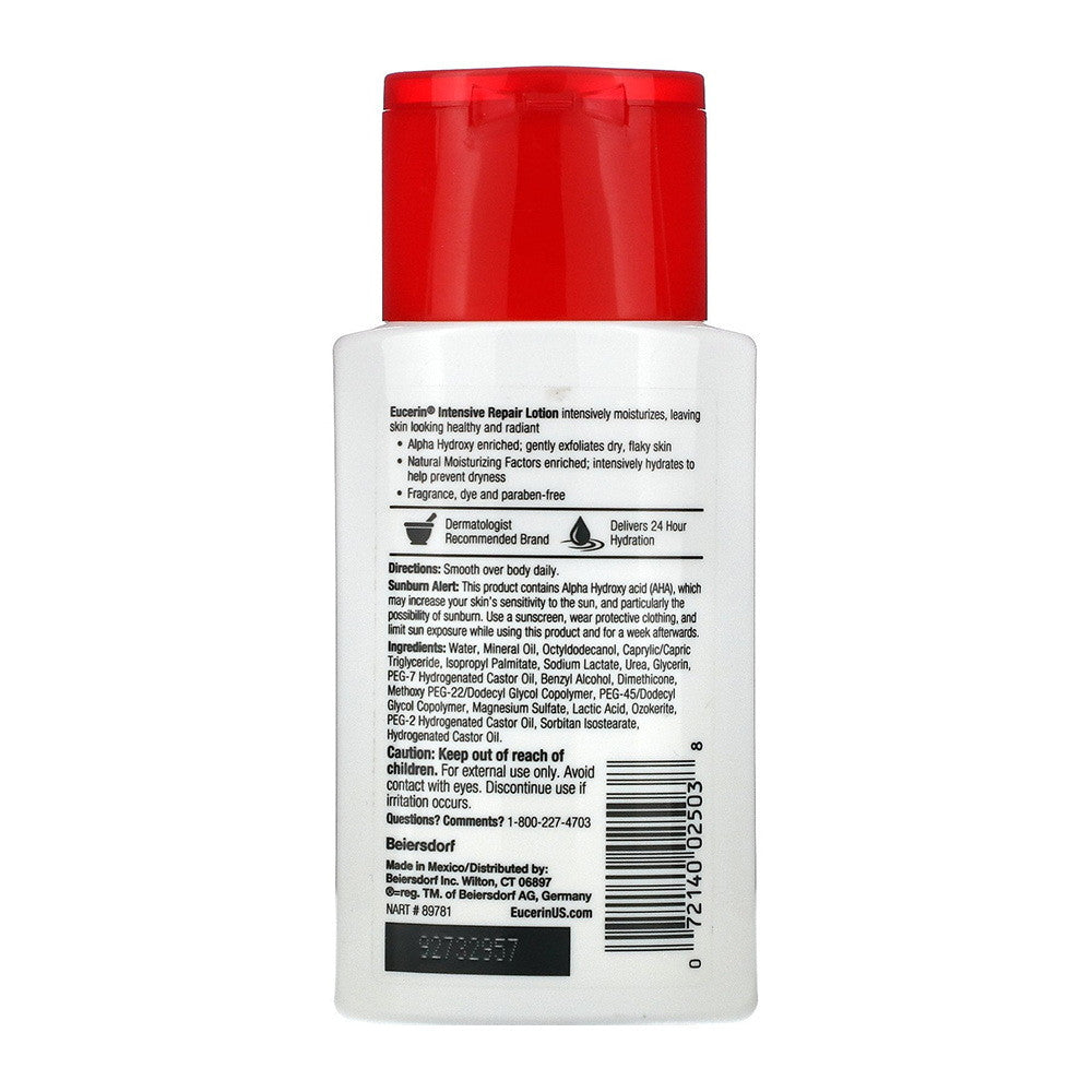 Eucerin Intensive Repair Body Lotion, 3 Oz