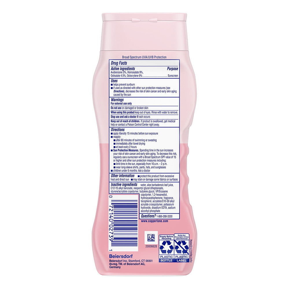 Coppertone Water Babies Sunscreen Lotion SPF 50, Water Resistant, 8 Oz