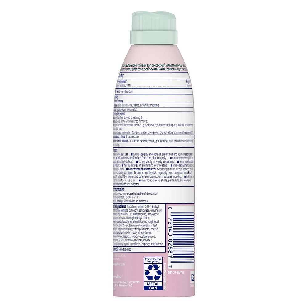 Coppertone Pure and Simple Baby SPF 50 Mineral Sunscreen Spray, 5 Oz