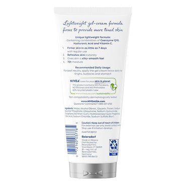 Nivea Q10 Plus Skin Firming and Toning Gel Cream, 6.7 Oz