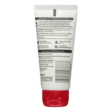 Eucerin Original Moisturizing Creme, Dry Skin Therapy - 2 Oz
