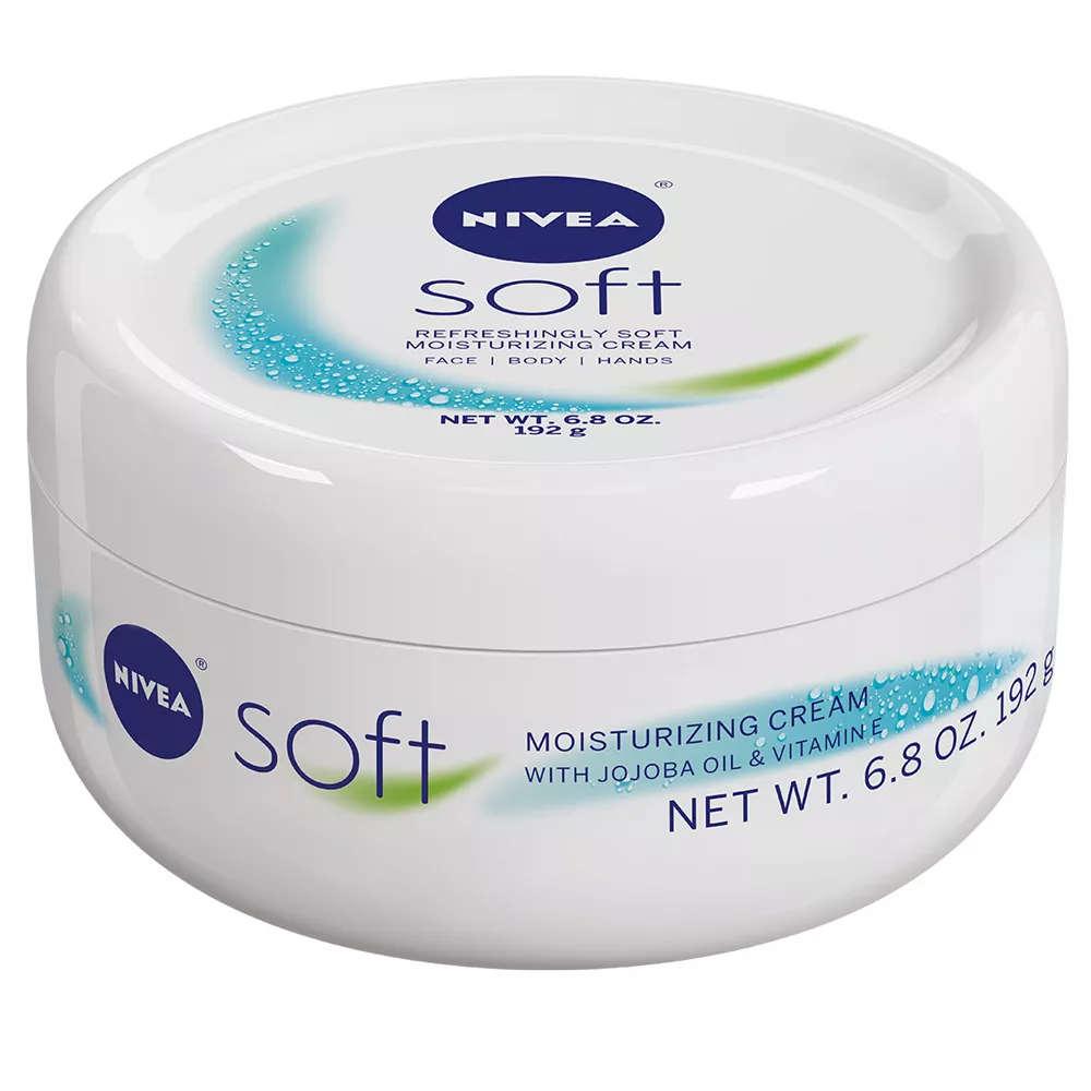 Nivea Soft Moisturizing Creme, 6.8 Oz