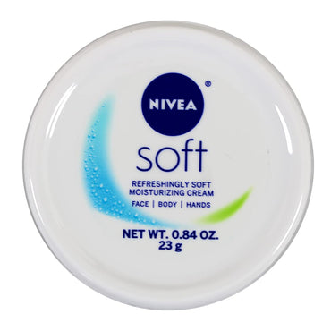 Nivea Soft Refreshingly Soft Moisturizing Creme, 0.84 Oz