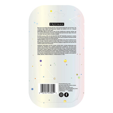 Freeman Beauty Cosmic Holographic Peel Off Mask, Balancing Moonstone, 0.33 Oz