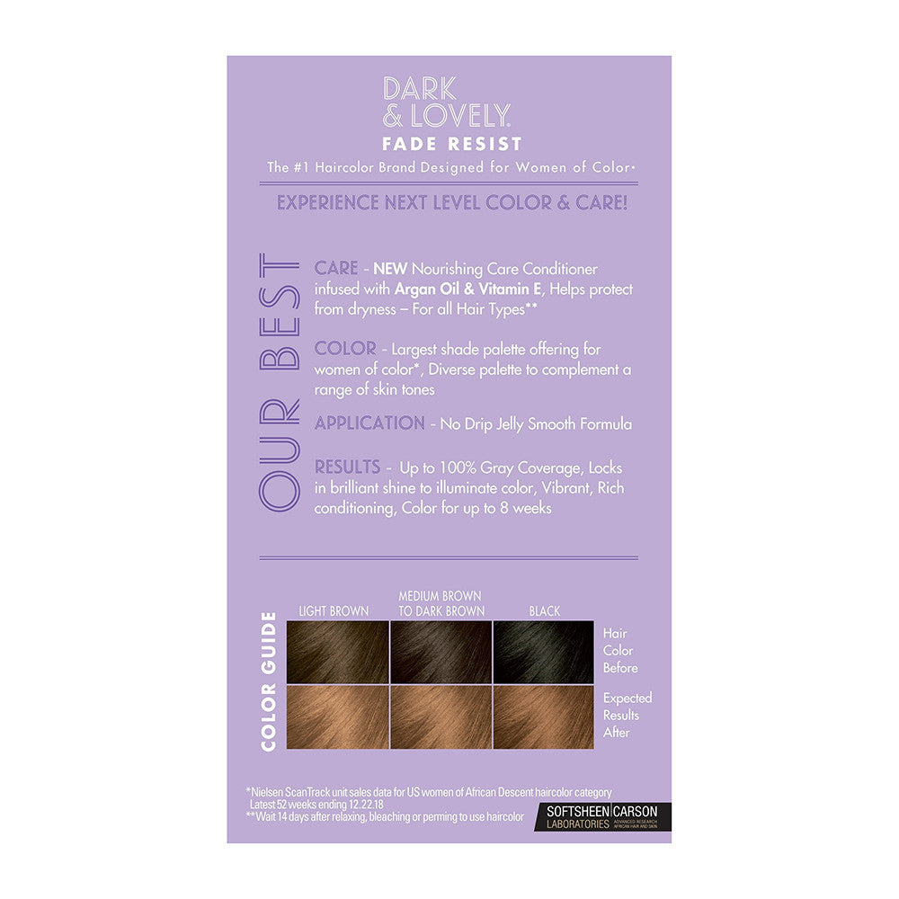 Softsheen Carson Dark And Lovely Hair Color, 380 Chestnut Blonde, 1 Ea