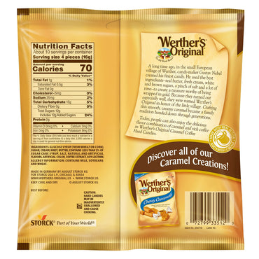 Werthers Original Hard Candy Bags, Caramel Coffee By Storck - 5.5 Oz