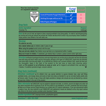 Fungicure Anti-Fungal Liquid, Maximum Strength, 30 Ml